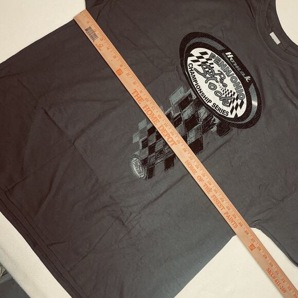 3XL PENN/OHIO Pro Stock Dirt Track Champoinship Series T-Shirt Homak Gray NWOT - Picture 5 of 11